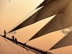 Sunset Sailing, New York